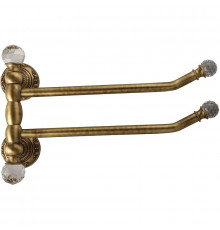 Полотенцедержатель Migliore Cristalia 16780 поворотный Бронза с кристаллами Swarovski