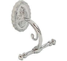 Двойной крючок Migliore Edera 16918 Хром