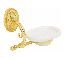 Мыльница Migliore Edera 16943 Золото