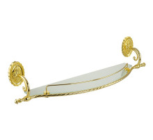 Стеклянная полка Migliore Edera 16946 Золото