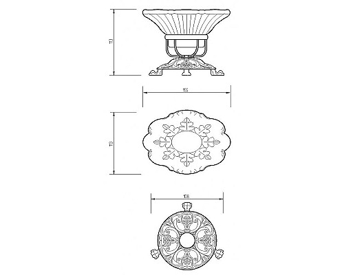 Заказать Мыльница Migliore Elisabetta 17021 Хром в магазине сантехники Santeh-Crystal.ru