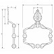 Заказать Кольцо для полотенец Migliore Elisabetta 17067 Золото в магазине сантехники Santeh-Crystal.ru