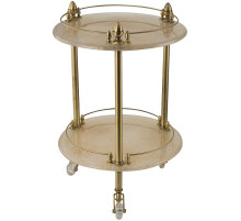 Столик Migliore Elisabetta 17015 на колесиках Бронза