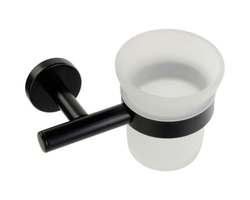 Купить Стакан для зубных щеток Migliore Fortis 31755 Черный матовый в магазине сантехники Santeh-Crystal.ru
