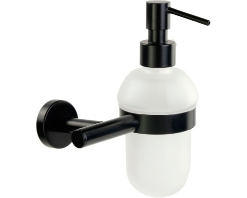 Заказать Дозатор для жидкого мыла Migliore Fortis 31756 Черный матовый в магазине сантехники Santeh-Crystal.ru