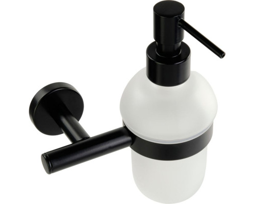 Заказать Дозатор для жидкого мыла Migliore Fortis 31756 Черный матовый в магазине сантехники Santeh-Crystal.ru