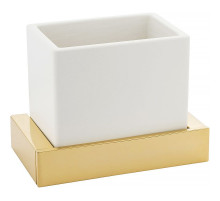 Стакан для зубных щеток Migliore Kvant 30232 Золото