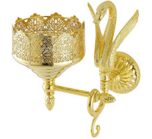 Мыльница Migliore Luxor 26164 Золото