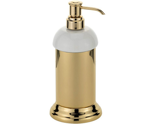 Приобрести Дозатор для жидкого мыла Migliore Mirella 17316 Золото в магазине сантехники Santeh-Crystal.ru