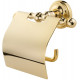 Заказать Держатель туалетной бумаги Migliore Mirella 17311 с крышкой Золото в магазине сантехники Santeh-Crystal.ru