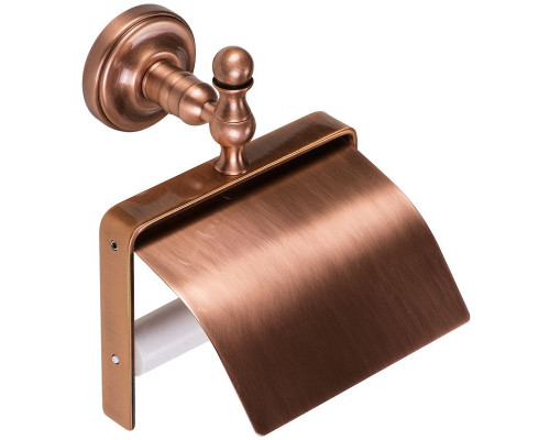 Приобрести Держатель туалетной бумаги Migliore Mirella 17352 с крышкой Медь в магазине сантехники Santeh-Crystal.ru