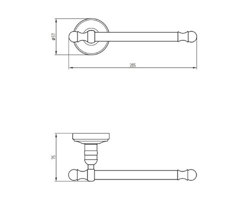 Заказать Держатель туалетной бумаги Migliore Mirella 17312 Золото в магазине сантехники Santeh-Crystal.ru