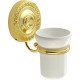 Купить Стакан для зубных щеток Migliore Montecarlo 31519 Белый Золото в магазине сантехники Santeh-Crystal.ru