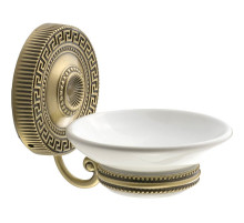 Мыльница Migliore Montecarlo 31514 Белый Бронза