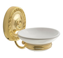 Мыльница Migliore Montecarlo 31515 Белый Золото