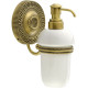 Приобрести Дозатор для жидкого мыла Migliore Montecarlo 31500 Бронза Белый в магазине сантехники Santeh-Crystal.ru
