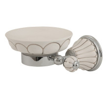 Мыльница Migliore Olivia 17539 Белая Хром