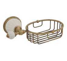 Полка корзина Migliore Olivia 17440 Бронза Белый