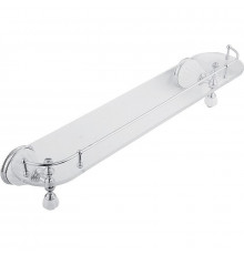 Стеклянная полка Migliore Olivia 17495 Хром Белая