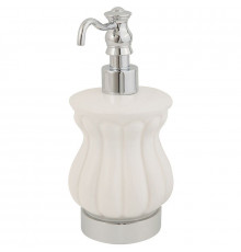 Дозатор для жидкого мыла Migliore Olivia 17483 Хром Белый