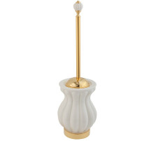 Ершик для унитаза Migliore Olivia 17455 Золото Белый