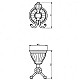 Заказать Двойной крючок Migliore Olivia 17554 Хром Белый в магазине сантехники Santeh-Crystal.ru