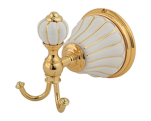 Santeh-Crystal.ru: Двойной крючок Migliore Olivia 17523 Золото Белый Заказать Двойной крючок Migliore Olivia 17523 Золото Белый в магазине сантехники Santeh-Crystal.ru