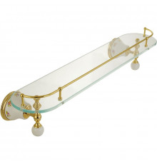 Стеклянная полка Migliore Provance 17701 Золото