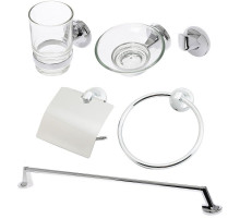 Набор аксессуаров для ванной Orange Y01-888cr Хром