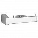 Держатель туалетной бумаги Paini Lady 89CR051 Хром Держатель туалетной бумаги Paini Lady 89CR051 Хром