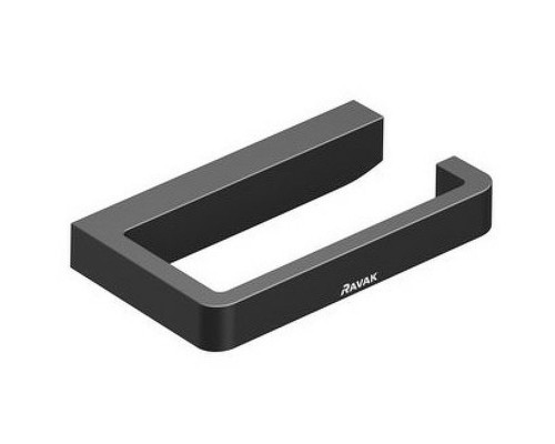Приобрести Держатель туалетной бумаги Ravak 10° X07P565 Черный матовый в магазине сантехники Santeh-Crystal.ru