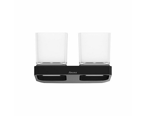 Santeh-Crystal.ru: Стакан для зубных щеток Ravak 10° X07P558 двойной Черный матовый Приобрести Стакан для зубных щеток Ravak 10° X07P558 двойной Черный матовый в магазине сантехники Santeh-Crystal.ru