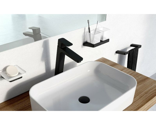 Заказать Полотенцедержатель Ravak 10° X07P560 Черный матовый в магазине сантехники Santeh-Crystal.ru