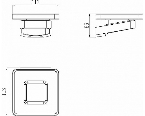 Santeh-Crystal.ru: Мыльница Ravak 10° X07P354 Хром Купить Мыльница Ravak 10° X07P354 Хром в магазине сантехники Santeh-Crystal.ru