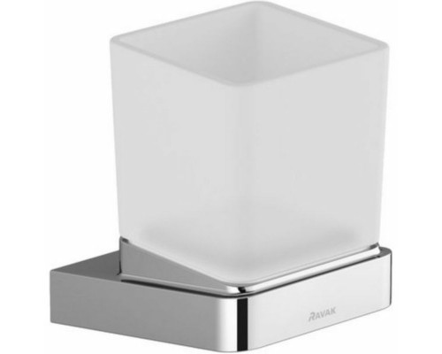 Приобрести Стакан для зубных щеток Ravak 10° X07P321 Хром в магазине сантехники Santeh-Crystal.ru