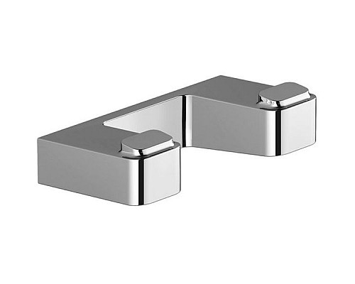 Купить Двойной крючок Ravak 10° X07P352 Хром в магазине сантехники Santeh-Crystal.ru