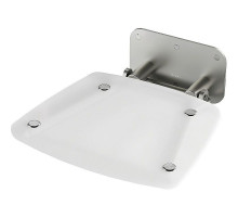 Сиденье для душа Ravak Ovo B II Opal B8F0000052 Прозрачно-белое Нержавеющая сталь