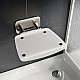 Заказать Сиденье для душа Ravak Ovo B II Opal B8F0000052 Прозрачно-белое Нержавеющая сталь в магазине сантехники Santeh-Crystal.ru