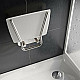 Заказать Сиденье для душа Ravak Ovo B II Opal B8F0000052 Прозрачно-белое Нержавеющая сталь в магазине сантехники Santeh-Crystal.ru
