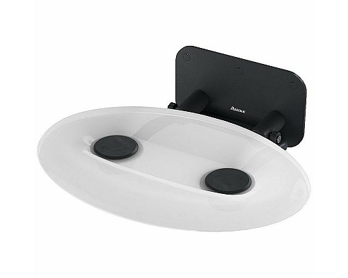 Santeh-Crystal.ru: Сиденье для душа Ravak Ovo P II Clear/Black B8F0000056 Прозрачное Черное Купить Сиденье для душа Ravak Ovo P II Clear/Black B8F0000056 Прозрачное Черное в магазине сантехники Santeh-Crystal.ru