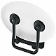 Купить Сиденье для душа Ravak Ovo P II Clear/Black B8F0000056 Прозрачное Черное в магазине сантехники Santeh-Crystal.ru