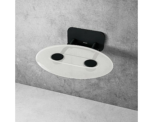Santeh-Crystal.ru: Сиденье для душа Ravak Ovo P II Clear/Black B8F0000056 Прозрачное Черное Купить Сиденье для душа Ravak Ovo P II Clear/Black B8F0000056 Прозрачное Черное в магазине сантехники Santeh-Crystal.ru
