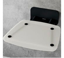 Сиденье для душа Ravak Ovo B II Opal/Black B8F0000060 Прозрачно-белое Черное