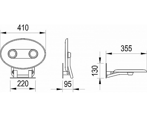 Santeh-Crystal.ru: Сиденье для душа Ravak Ovo P II Opal B8F0000049 Прозрачно-белое Приобрести Сиденье для душа Ravak Ovo P II Opal B8F0000049 Прозрачно-белое в магазине сантехники Santeh-Crystal.ru