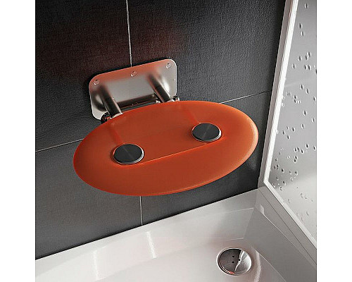 Santeh-Crystal.ru: Сиденье для душа Ravak Ovo P II Orange B8F0000050 Прозрачно-оранжевое Нержавеющая сталь Заказать Сиденье для душа Ravak Ovo P II Orange B8F0000050 Прозрачно-оранжевое Нержавеющая сталь в магазине сантехники Santeh-Crystal.ru