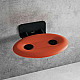 Заказать Сиденье для душа Ravak Ovo P II Orange/Black B8F0000058 Прозрачно-оранжевое Черное в магазине сантехники Santeh-Crystal.ru