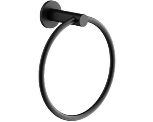Кольцо для полотенец Sancos Base SC9029MB Черное матовое