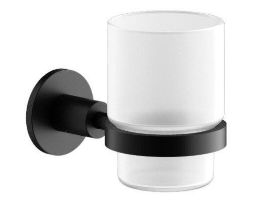 Стакан для зубных щеток Sancos Base SC9030MB Черный матовый
