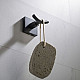 Приобрести Двойной крючок Timo Selene 12012/03 Черный в магазине сантехники Santeh-Crystal.ru