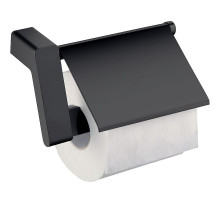 Держатель туалетной бумаги Timo Torne 43042/03 с крышкой Черный